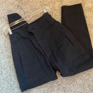 Isabel Marant Etoile Trouser in Navy Blue